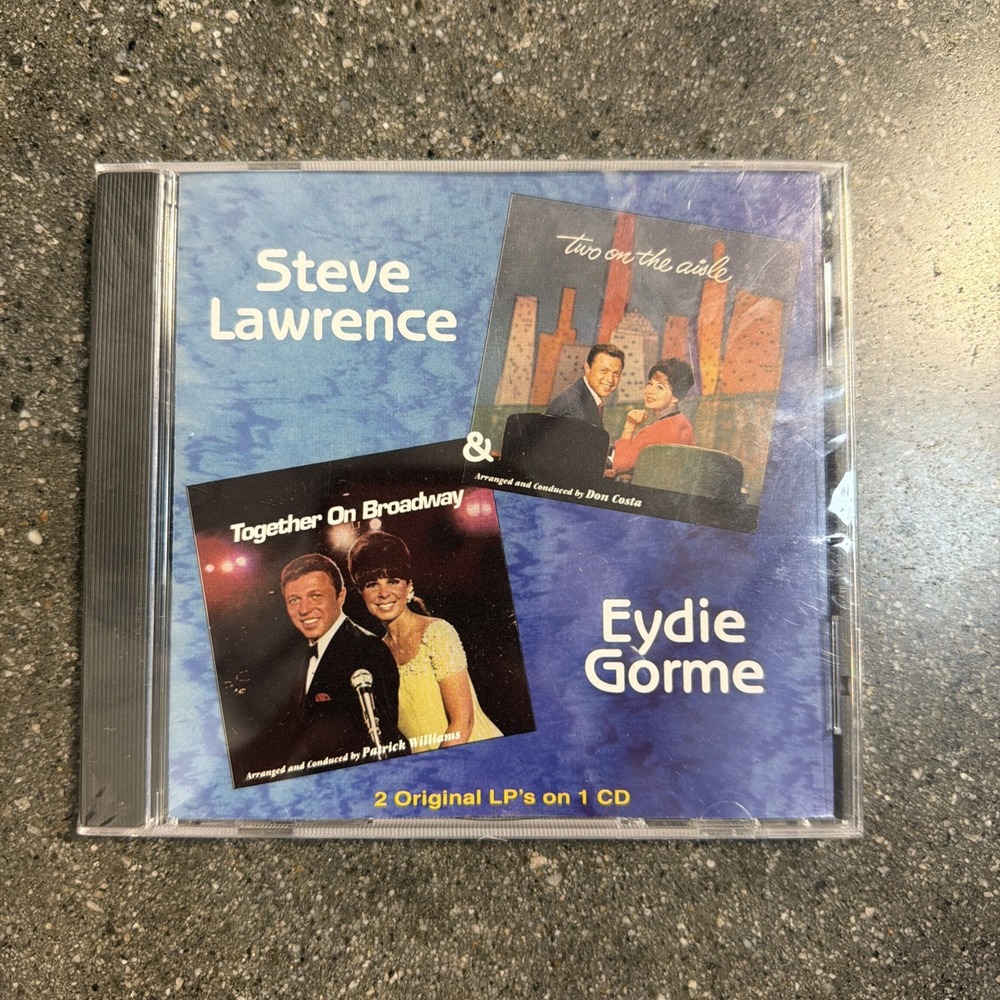 Steve Lawrence Eydie Gorme - Two On The Asile / Together On Broadway CD SEALED